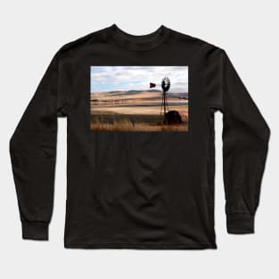 Australian Rural Landscape Long Sleeve T-Shirt